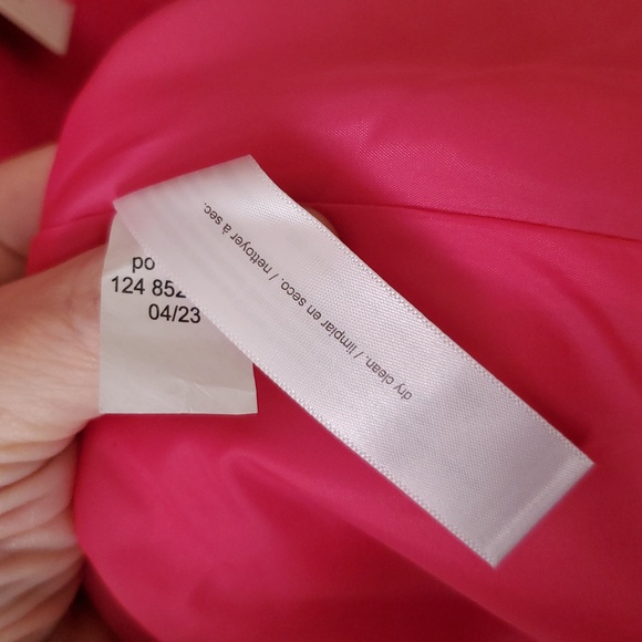 Eloquii Sharp Shoulder Long Sleeve Blazer Dress In Pink Size 16 NWT'S - Picture 11 of 13